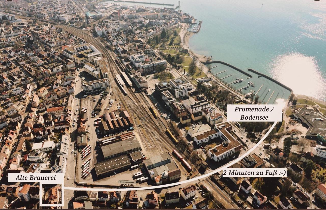 Fewo Braustube Alte Brauerei Friedrichshafen FDH Exterior foto
